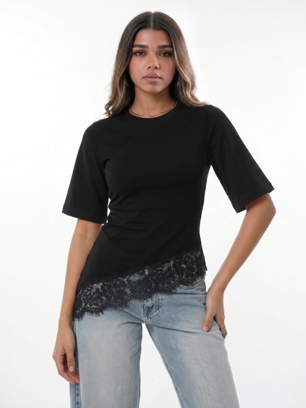 THE LACE SHIRT short sleeve