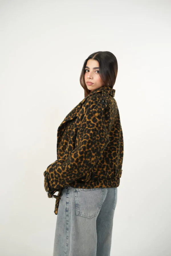 Leopard coat - Image 3